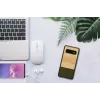 Custodia per smartphone man and wood per Galaxy S10 — Bamboo Forest nero