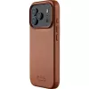 Mujjo Full Leder Case MagSafe custodia per iPhone 17 Pro marrone