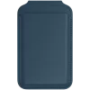 SATECHI portafoglio magnetico con supporto in pelle vegana (Dark Blue)