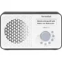 TechniSat VIOLA 200 radiosveglia digitale DAB+, bianco/nero