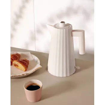 Alessi MDL06 B Bollitore pieghevole, nero spina europea