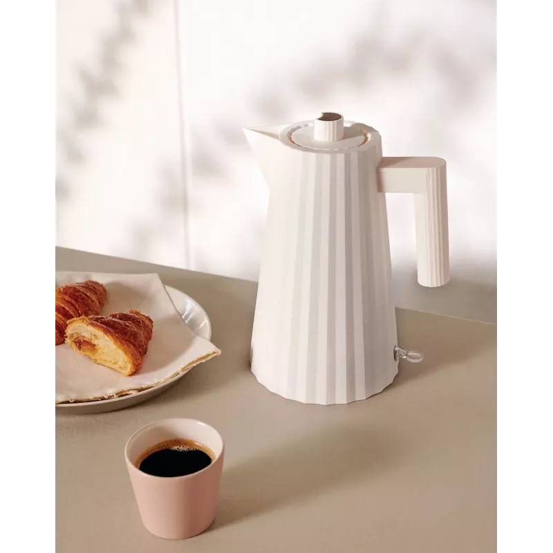 Alessi MDL06 B Bollitore pieghevole, nero spina europea