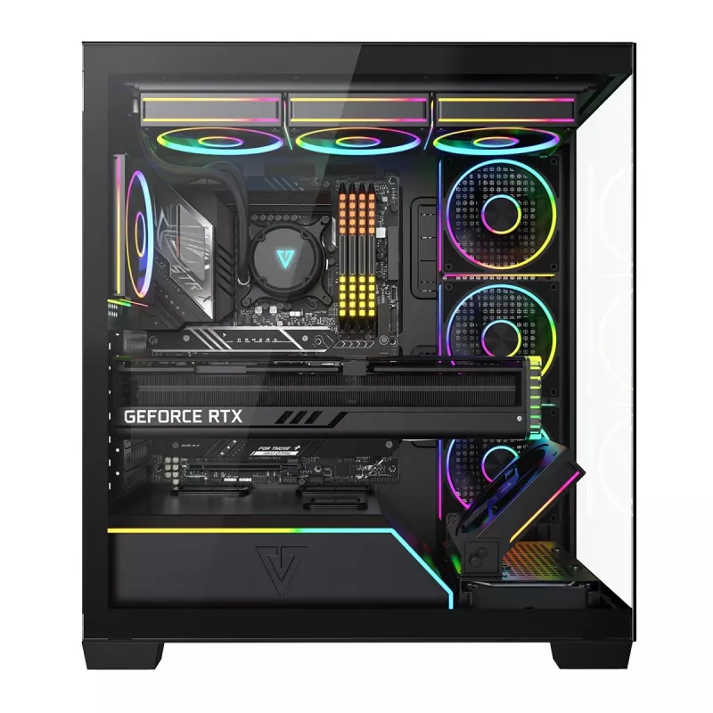 Modecom Volcano Stellar Plus ARGB Midi 8F nero