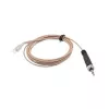 Microfono Sennheiser HSP 4-ew-3 a condensatore cardioide con filo 3,5 mm beige, cavo 1,6 m, 40–20000 Hz