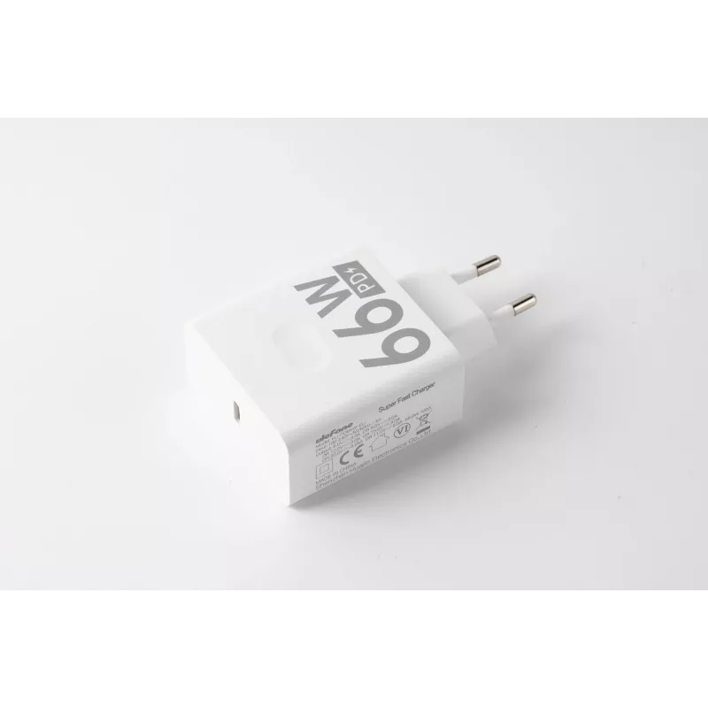 Caricabatterie UleFone 66W — alimentatore USB rapido per dispositivi portatili, modello UF-CHAR-66WR