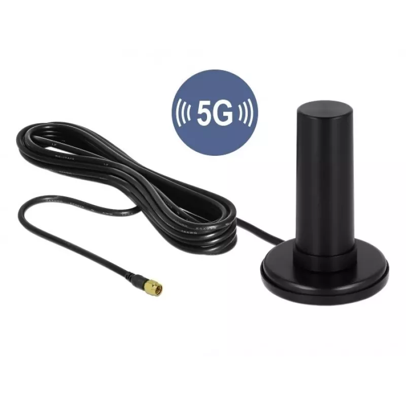 DeLOCK 12590 antenna di rete Omni antenna SMA 3 dBi