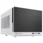 SilverStone SUGO SG13 - Desktop - Mini-DTX - senza alimentatore (AT / PS/2) - nero, bianco - USB/Audio (SST-SG13WB-Q)