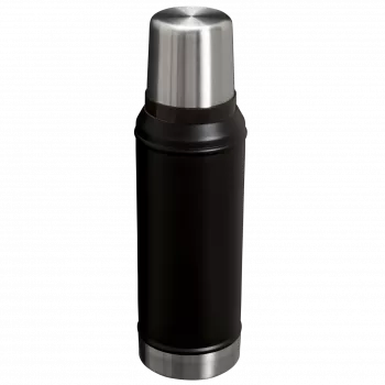 Borraccia termica STANLEY Legendary Classic 0,94 L, nero, doppia parete isolata sottovuoto