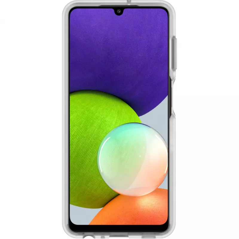 React + Trusted Glass custodia protettiva trasparente + protezione display per Samsung Galaxy A22