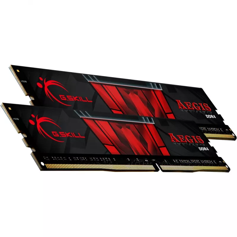 DIMM 32 GB DDR4-2400 (2x 16 GB) Dual-Kit, memoria RAM F4-2400C17D-32GIS, Aegis