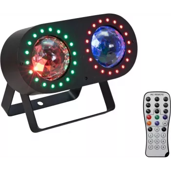 Luce a effetto LED EUROLITE DMF-3 Hybrid Flower Effect 3-in-1 — effetto LED per palco/festa