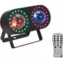 Luce a effetto LED EUROLITE DMF-3 Hybrid Flower Effect 3-in-1 — effetto LED per palco/festa