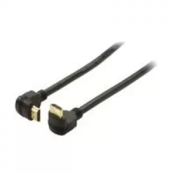 Cavo HDMI ShiverPeaks BASIC-S Type-A angolare 3,0 m placcato oro