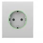 Copripresa Ajax CenterCover Smart Type F, bianco