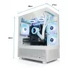 Thermaltake FTW V170A 5060Ti Snow bianco/trasparente Windows 11 Home