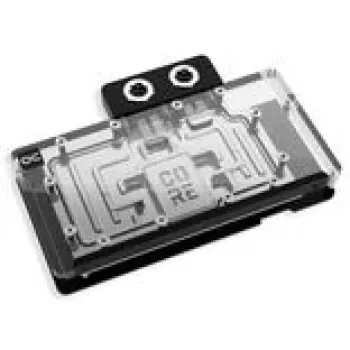 Water block Alphacool Core RX 9070 XT Swift+ trasparente cromo per GPU