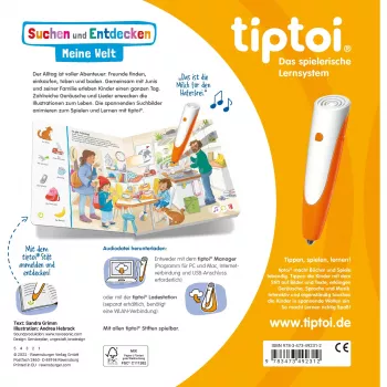tiptoi Cerca e scopri: Il mio mondo, libro didattico