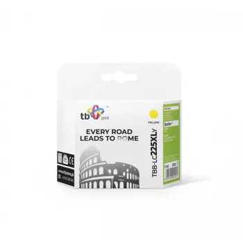 Cartuccia inchiostro TB compatibile con Brother LC225XL giallo nuova