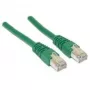 Wentronic Goobay cavo patch CAT 5e, SF/UTP, verde, 0,5 m - mix rame CCA (68042)