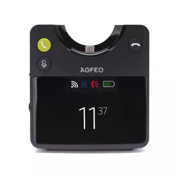 Stazione base AGFEO Infinity stazione base plastica nero 276 g