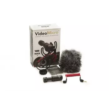 RØDE VideoMicro microfono digitale per videocamera nero