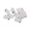 Connettore maschio RJ45 GEMBIRD PLUG3UP6/100, Cat5, connettore dritto, trasparente, contatti dorati, confezione da 100