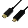 Adattatore per cavo video LogiLink CV0126 1 M DisplayPort HDMI Type-A (Stand