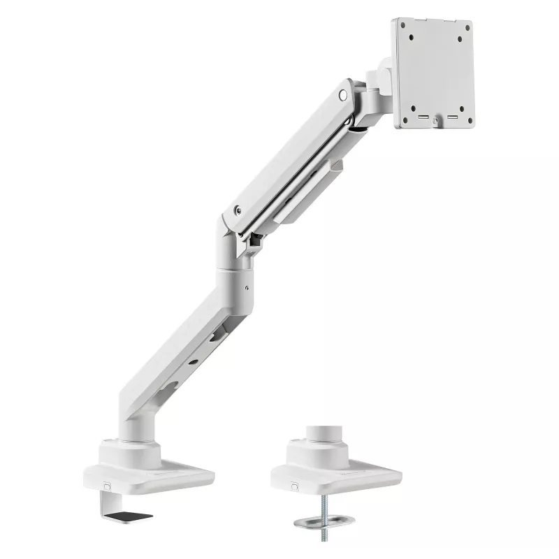 Braccio per monitor SILVERSTONE SST-ARM14 supporto VESA regolabile in altezza per un monitor, argento