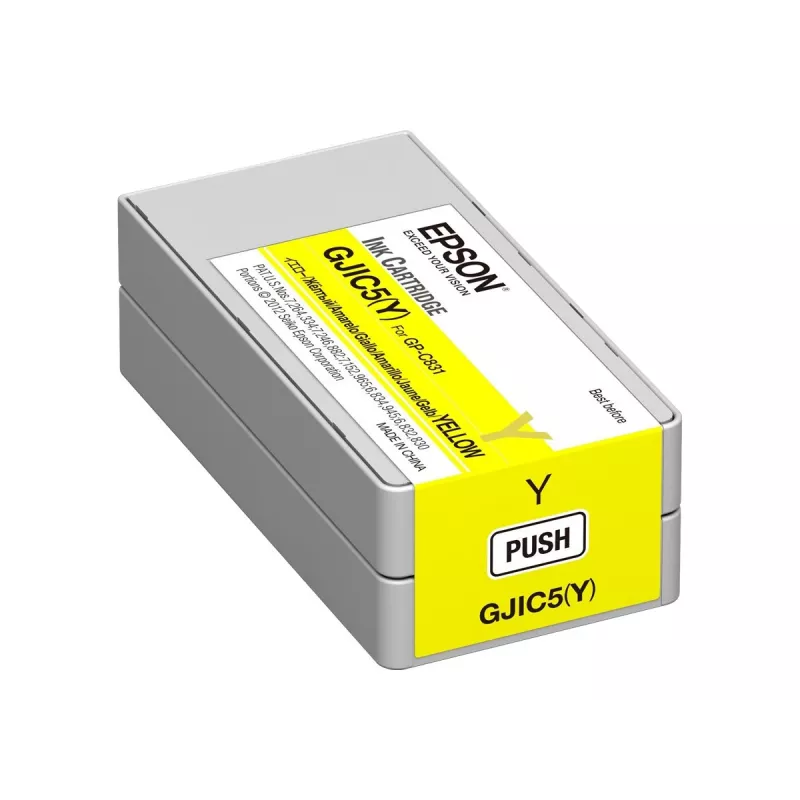 Epson GJIC5(Y): cartuccia d'inchiostro per ColorWorks C831 (giallo) (MOQ=10)