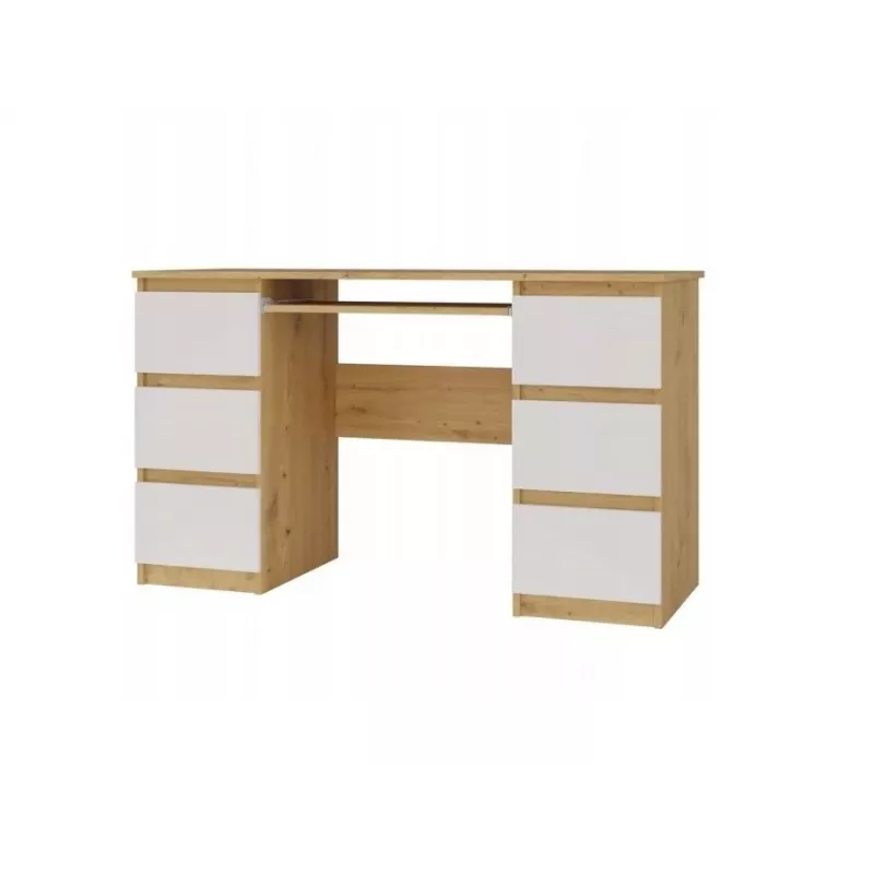 Set scrivania KUBA rovere Artisan/bianco