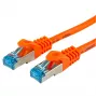 Cavo patch Wentronic Goobay CAT 5e, SF/UTP, arancione, 0,25 m - misto rame CCA (95209)