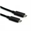 Cavo USB ROLINE 11.02.9056 0,5 m USB 3.2 Gen 2 10 Gbit/s USB C nero