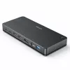 Docking station UNITEK D1103A01 USB4 con cavo nero 100W Power Delivery