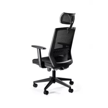 Sedia da ufficio ergonomica ESTA nero