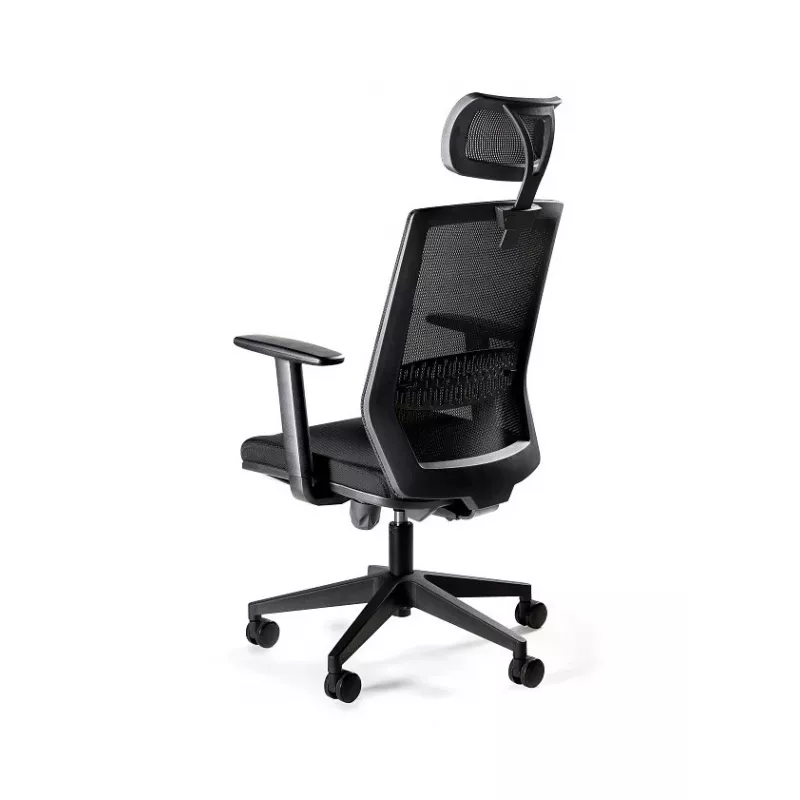 Sedia da ufficio ergonomica ESTA nero