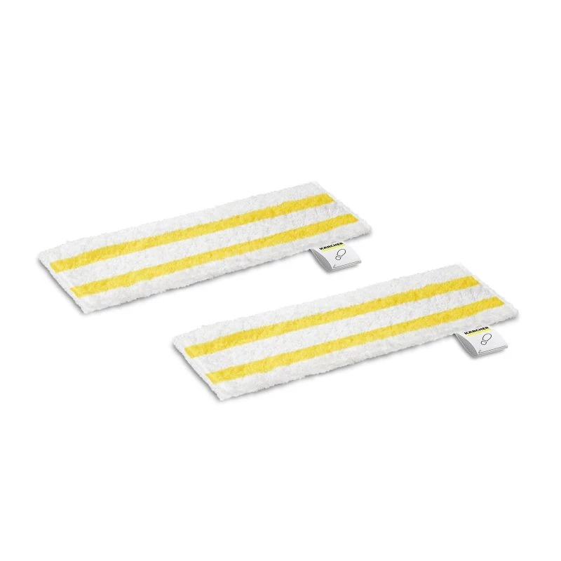Kärcher Set panni universali per pavimento EasyFix Mop panni monouso Bianco, Giallo