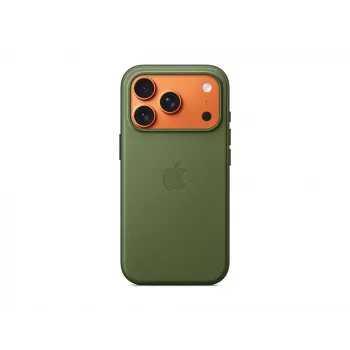 Cover Apple iPhone 17 Pro TechWoven Case compatibile MagSafe verde