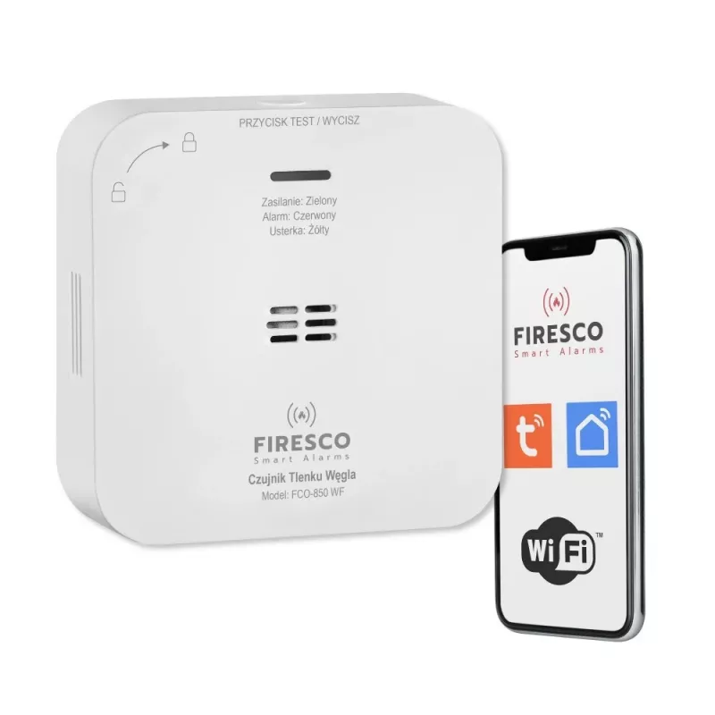 Rilevatore di monossido di carbonio con funzione di comunicazione FCO-850 WF