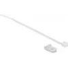 Fascetta fermacavo con fissaggio a vite DeLOCK 18859 nylon bianco 17mm 10 pz.