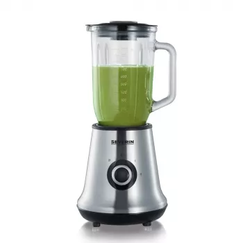 Frullatore Severin SM 3734 nero - acciaio inox 1l 500W (SM 3734)