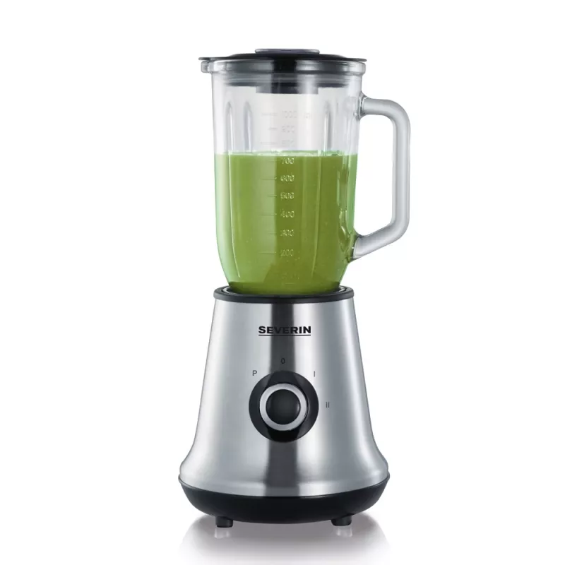 Frullatore Severin SM 3734 nero - acciaio inox 1l 500W (SM 3734)
