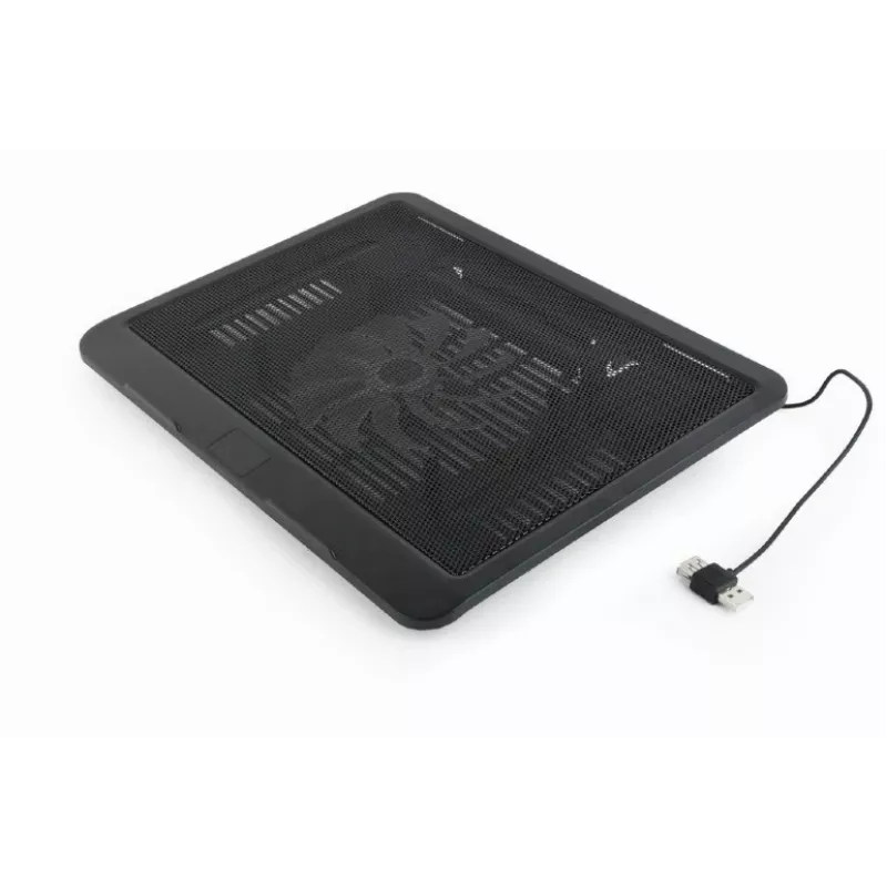 Supporto per laptop Gembird NBS-1F15-04 per laptop fino a 15 inch, nero, ABS, 330×250×25 mm