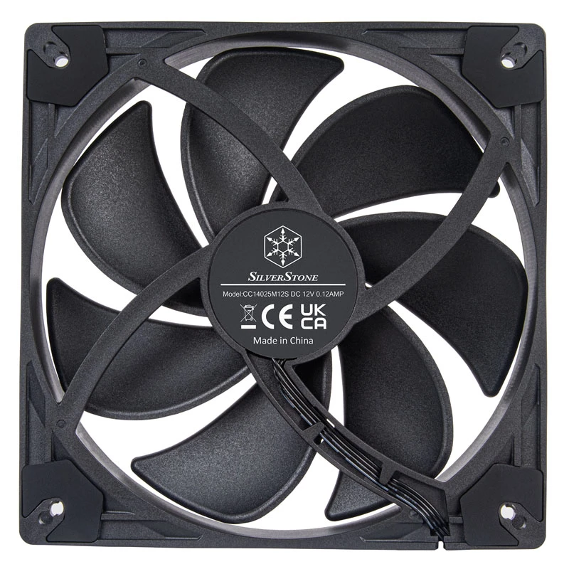 Ventola per case SilverStone VISTA SST-VS140B 140 mm PWM - nero