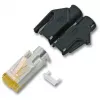 Draka UC900 - cavo patch - RJ-45 (M) - RJ-45 (M) - 3 m - SFTP - CAT 6a - trefolo, senza alogeni - blu (21.05.9534)