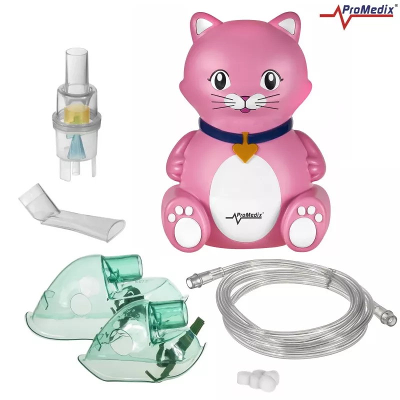 Inalatore-nebulizzatore ProMedix PR-816 design compatto per bambini, modello PR-816