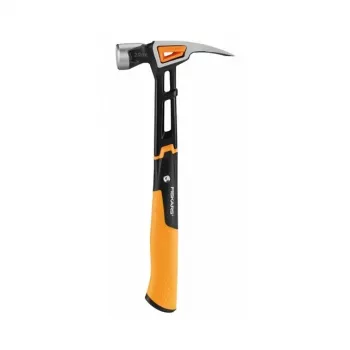 Fiskars 1020214 martello martello a penna nero, metallico, arancione