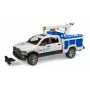 Auto Dodge RAM 2500 Service con luce rotante e gru BRUDER 02509