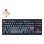 Tastiera Keychron V3 Max universale RF wireless Bluetooth nero grigio Tenkeyless