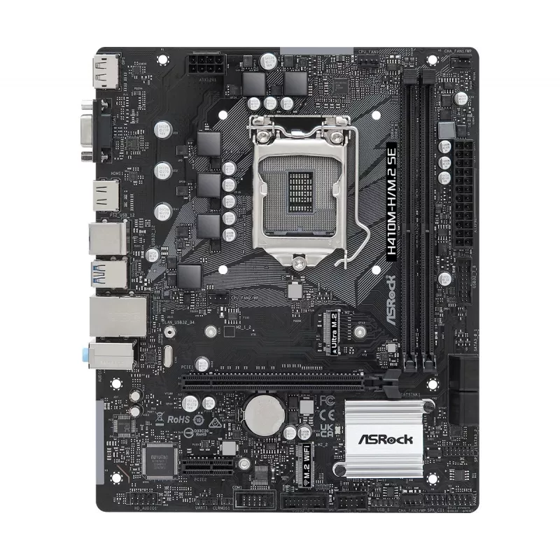 Scheda madre ASRock H410M-H/M.2 SE Intel H410 LGA 1200 micro ATX
