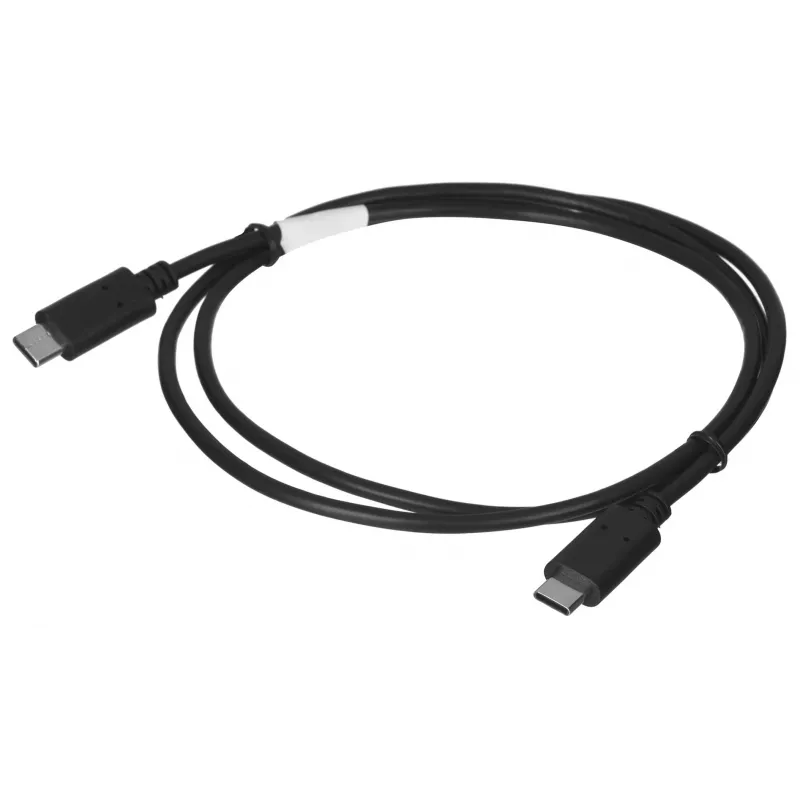 Cavo USB 2.0 USB-C a USB-C LANBERG CA-CMCM-10CU-0010-BK 1 m, nero, 480 Mbit/s, contatti placcati oro